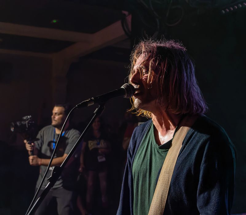 Actuación de la banda The Buzz Lovers tocando en directo en Las Palmas de Gran Canaria